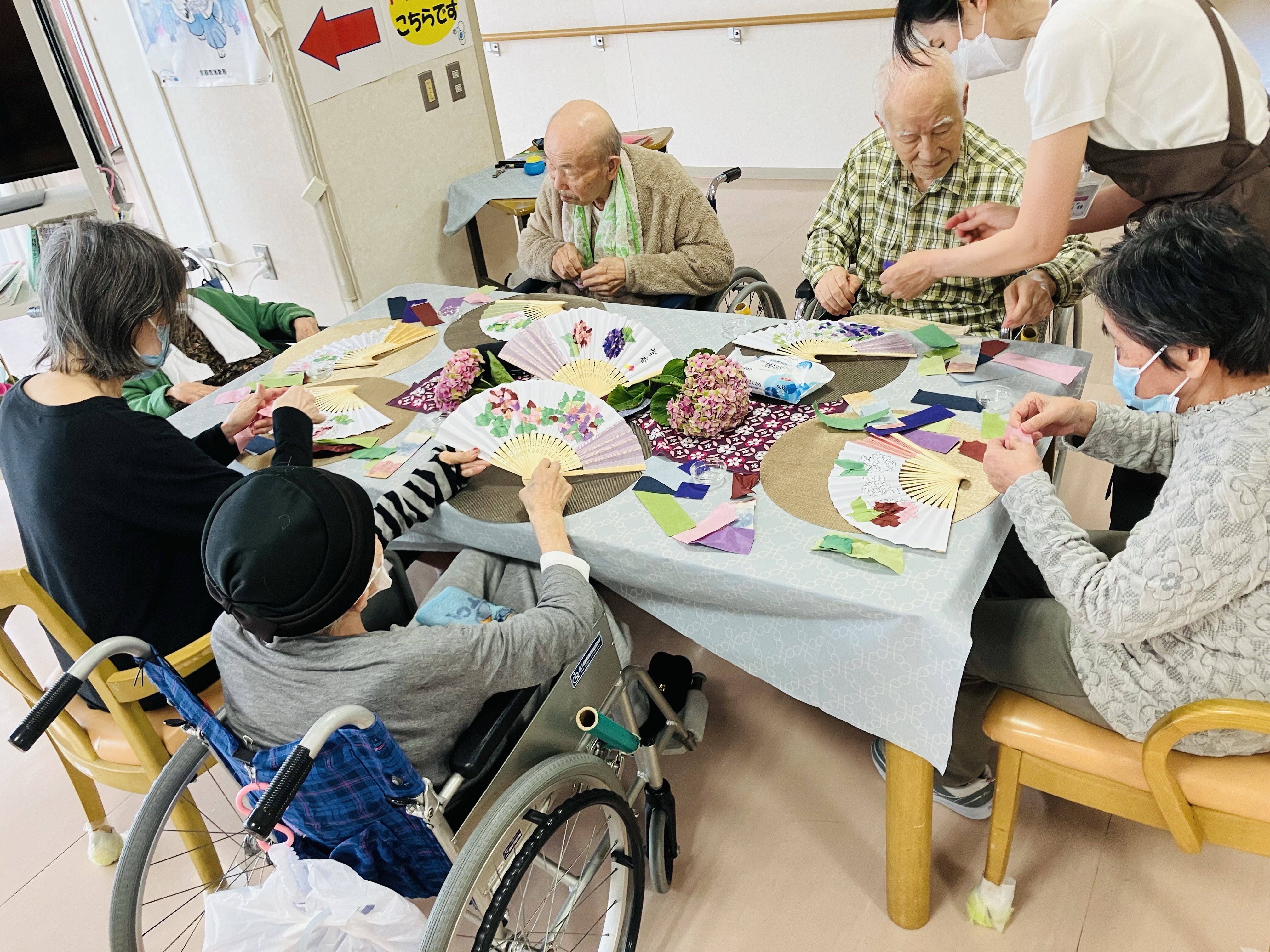 6月の創作活動の様子