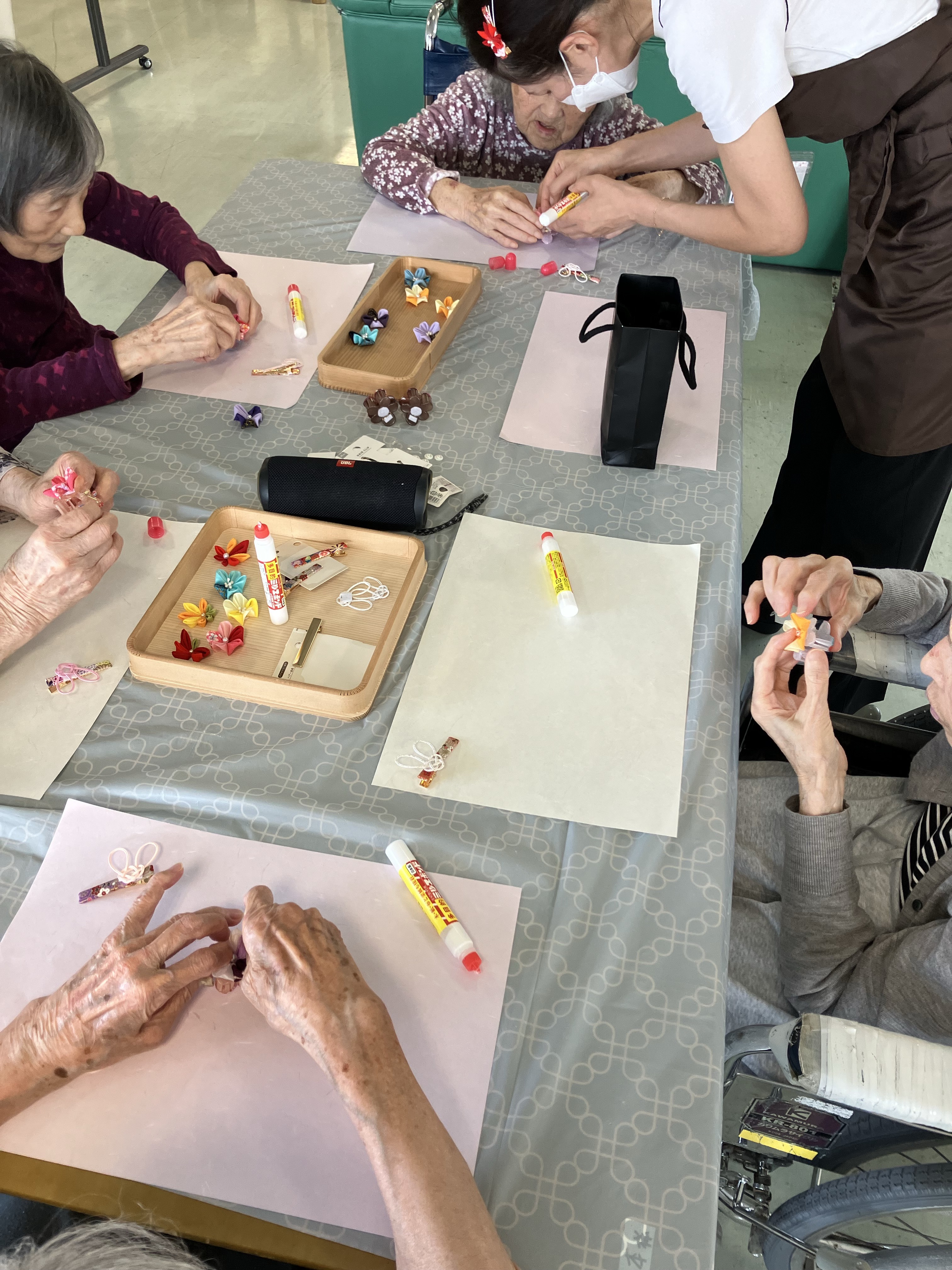 8月の創作活動の様子