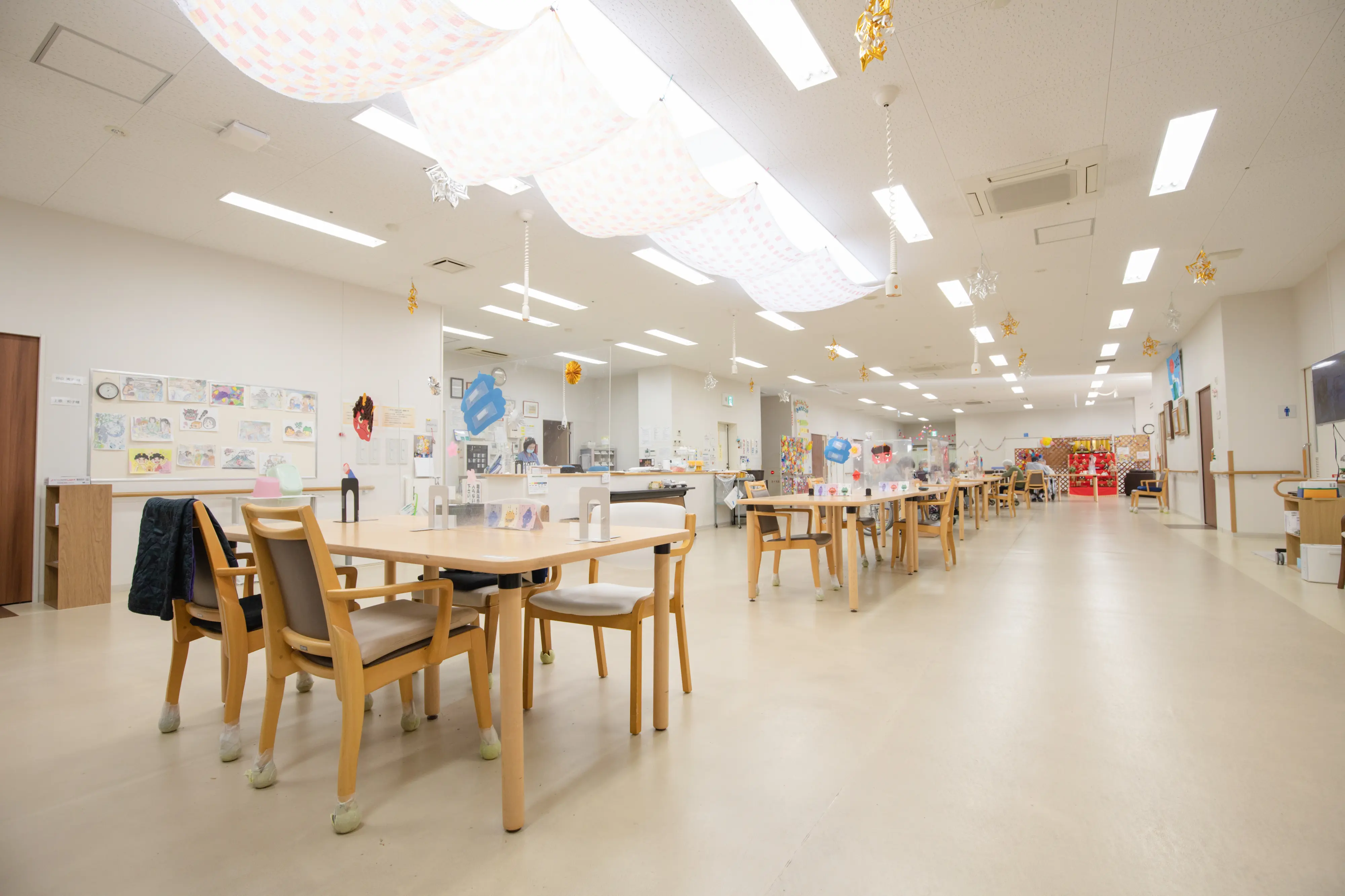 デイサービスの広間